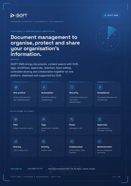 Features & Advantages Brochure