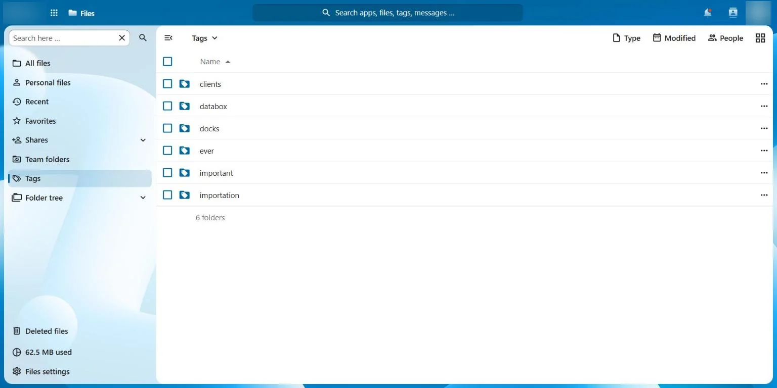 ISOFT DMS: documentos organizados por etiquetas
